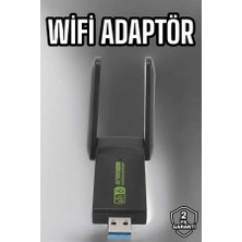 İlkyaz Fashion Çift Bantlı Kablosuz Wifi Adaptörü 1200 Mbps Hızında