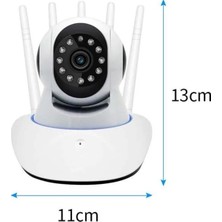 İlkyaz Fashion Yeni Nesil 1080P Wifi Kamera 5 Antenli Sensörlü