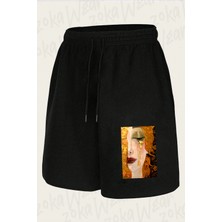 Zoka Wear Gustav Klimt Freya S Tears Gustav Klimt Golden Tears Baskılı Şort Unisex