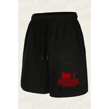 Zoka Wear Stranger Things Eleven Dizi Baskılı Şort Unisex