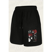 Zoka Wear Pop Un Krali Michael Jackson Ozel Baskılı Şort Unisex