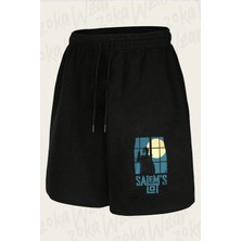 Zoka Wear Salem S Lot Stephen King Baskılı Şort Unisex
