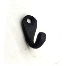 İlkyaz Fashion Ifk Antika Tarz Dekoratif Pirinç Tekli Mini Askı - 27X11 Mm, Oksit