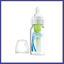 Bezos Cam Dar Ağız Biberon Antikolik 250 ml Mrl