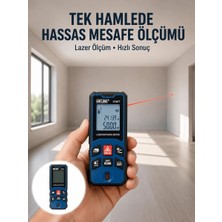 İlkyaz Fashion Ifk Lazer Metre 50 mt Hassas ve Hızlı Ölçüm Özellikli Yeni Nesil