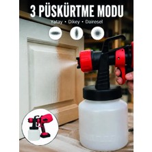 İlkyaz Fashion Ifk 3 Farklı Püskürtme Modu Ile Homojen Boya Dağılımı