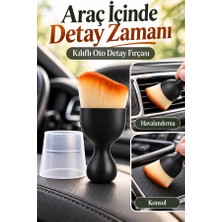 Mucit Home Yumuşak Kıllı Araç İçi Detaylı Oto Temizlik Fırçası