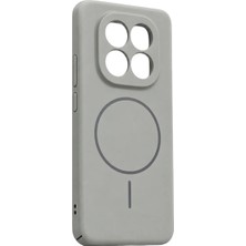 İlkyaz Fashion Ifk Xiaomi Redmi Note 15 Pro Plus 5g Mika Pc Magsafe Kapak - Gri