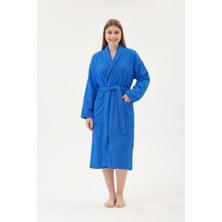 Anılsan Şalyaka Bornoz Beyaz %100 Pamuk Unisex Spa Için Ideal Kadın/Erkek