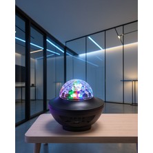 Lims Store Müzikli Parti Işığı Rgb Bluetooth USB ve Tf Kartlı UCZZDISKOXY918-2