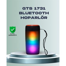 Lims Store Gts 1731 Kablosuz Hoparlör – LED Işık, Fm Radyo, Tf Kart ve USB Girişli