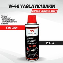 Wöller W40 Pas Sökücü Koruyucu Yağlayıcı Sprey Çok Amaçlı Bakım Spreyi 200 ml