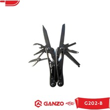 Ganzo Siyah Çok Amaçlı Pense Multi Tool - G202-B