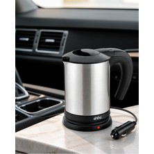 Lims Store 12V Araç Kettle Paslanmaz Çelik 1 L Otosuısıtıcı-2