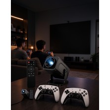 Lims Store Game Box Projeksiyon Cihazı Kumandalı Android Tv 1-1