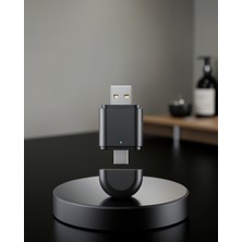 Lims Store Kablosuz Carplay Adaptörü Bluetooth 5.4 Wi-Fi 6 Uczzzcarplay2in1-1