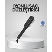 Lims Store Hızlı Isınan Iyonlu Saç Düzleştirici Tarak Pratik Kullanım
