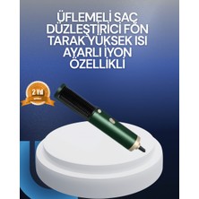 Lims Store Saç Kurutma, Düzleştirici ve Tarak Tek Cihazda – 3 Kademeli Isı Ayarı
