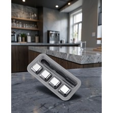 Lims Store Paslanmaz Metal Buz Küpleri Seti Xuczzzbuzmaşa-2