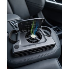 Lims Store USB Şarjlı Boyun Soğutucu Fan 5 Seviyeli Sessiz Turbo Model
