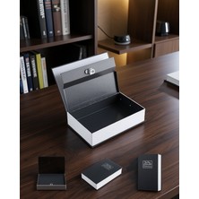 Lims Store Kitap Görünümlü Kilitli Mini Çelik Kasa Uczkasa3