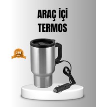 Lims Store Araç Içi Su Isıtıcı Termos Kupa 12 Watt Enerji Tasarruflu