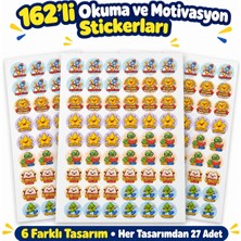 Kidzay 162'LI Öğretmen Motivasyon Sticker Seti - Öğrenci Ödül, Ödev ve Başarı Etiketi 6 Tasarım
