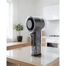 Lims Store Taşınabilir El Fanı 100 Seviyeli Rüzgar Ayarı Uczzznfdigitalfan