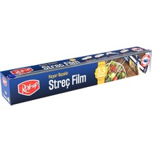 TeknoKapsül Roll-Up Streç Film 30CM x 33 M 1 Adet (Kayar Bıçaklı)