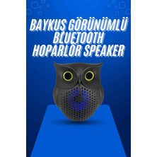Lims Store Baykuş Tasarımlı Mini Bluetooth Speaker Yüksek Ses Kaliteli Taşınabilir