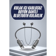 Lims Store 120 Saat Bluetooth Kulaklık Kablolu Boyun Askılı Sd Kart Girişli Anc Özellikli