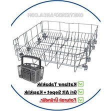 Myg Plus Bulaşık Makinesi Alt Sepet, Gri Renk, Dayanıklı Malzeme