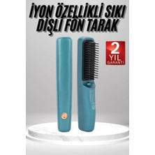 Lims Store Şarjlı Saç Düzleştirici Tarak Iyon Özellikli Sıkı Dişli Elektriklenme Karşıtı