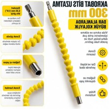Myg Plus Esnek Akrobat Bits Uç Uzatma Aparatı, 30 Cm, 1/4 Inç Hex Uyumlu