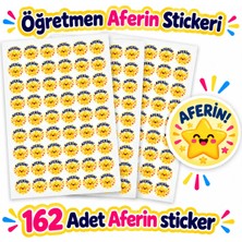 Kidzay 162'LI Öğretmen Aferin Stickerı