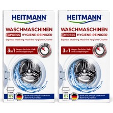 Heitmann Express 3ü 1 Arada Çamaşır Makinesi Temizleyici 2 x 250 G