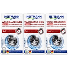 Heitmann Express 3ü 1 Arada Çamaşır Makinesi Temizleyici 3 x 250 G