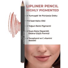 Khi-Zai Uzun Süre Kalıcı Dağılma Yapmayan Nemlendirici Dudak Kalemi - Lipliner Pencil 02 Dirty Nude