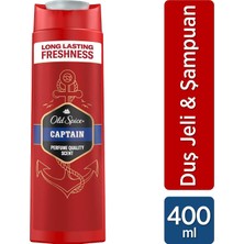 Khi-Zai Captain Erkekler Için Duş Jeli ve Şampuan 400 ml