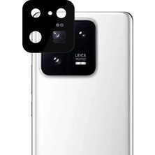 Khi-Zai Xiaomi Mi 13 Pro Kamera Lens Koruma Camı V2 Siyah [mi 13 Pro ile Uyumlu Ekran Koruyucu - Siyah]
