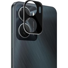 Khi-Zai Vivo Y16 Kamera Lens Koruma Camı V2 Siyah [Y16 ile Uyumlu Ekran Koruyucu - Siyah]