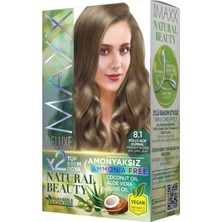 Khi-Zai Natural Beauty Amonyaksız Set Saç Boyası 8.1 Küllü Açık Kumral