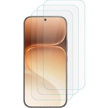 Khi-Zai Honor 600 Pro 5g Için Screen Protector Nano Glass Cam Ekran Koruyucu (3`lü Paket) [honor 600 Pro 5g ile Uyumlu Ekran Koruyucu - Şeffaf]