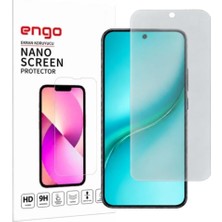 Khi-Zai Honor Turbo Ile Uyumlu Mat Ekran Koruyucu Mtn-Nx1 Yansıma ve Parlama Azaltıcı Parmak Izi Bırakmayan 9h Esnek Nano Cam