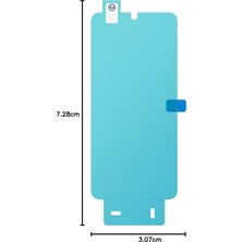 Khi-Zai Ekran Koruyucu Folyo EF-US906 Galaxy S22+ Için, Dokunmatik Ekran Koruması, Ince, Şeffaf