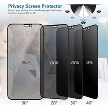 Khi-Zai Iphone 12/12 Pro Için Hayalet Ekran Koruyucu Yandan Görünmeyen Ekranı Tam Kaplayan Gizlilik Filtreli Görünmez 5d Ince Cam Ekran Koruma
