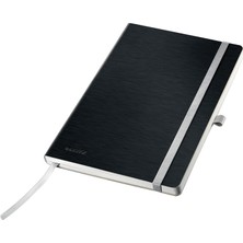 Khi-Zai Style A5 Not Defteri, Kareli, Yumuşak Kapak, 160 Sayfa, 80 Yaprak, Fsc Sertifikalı 100 G/m² Kağıt, Kilit ve Yer Imi, Ofis ve Ev Ofis Için, Siyah, 44881094