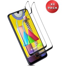 Khi-Zai Samsung Galaxy M31 Crystal Seramik Nano Ekran Koruyucu Siyah (2 Adet) [galaxy M31 ile Uyumlu Ekran Koruyucu]