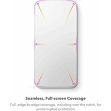 Khi-Zai Invisibleshield Glass Xtr2 Ekran Koruyucu iPhone 14/13 Pro/13 Için Yeni Yansıma Önleyici Teknoloji, Toz Önleyici Kurulum ve Ultra Güçlü Hexiom Darbe Teknolojisi ile