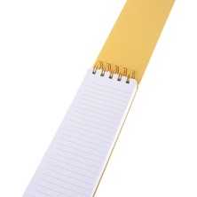 Khi-Zai Gazeteci Günlüğü, Limon Tasarımı, Süslü Altın Folyo Taşınabilir Defter, 150 Çizgili Sayfa, 7,62 cm x 22,24 cm - Not Alma, Liste Oluşturma ve Çok Daha Fazlası Için Mükemmel